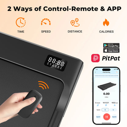 Walking Pad Under Desk Treadmill Remote Control LED Display