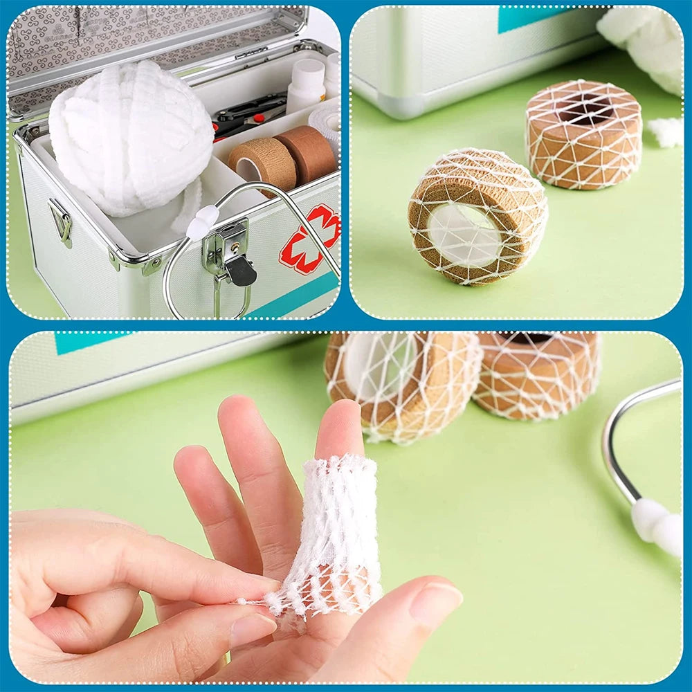 Tubular Bandages Elastic Mesh Wound Dressing