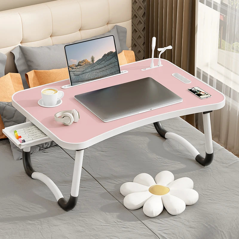Portable Laptop Desk with USB Light