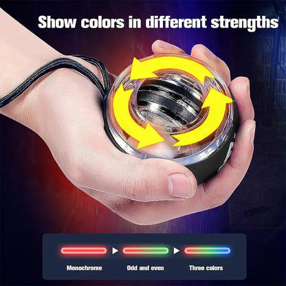 Gyro Ball For Strengthen Arms Fingers Wrist Bones