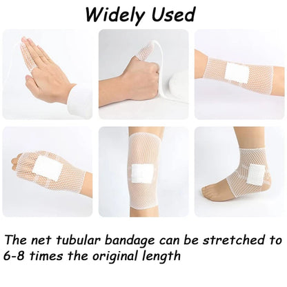 Tubular Bandages Elastic Mesh Wound Dressing